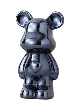 陶瓷卡通小熊公仔爱心熊摆