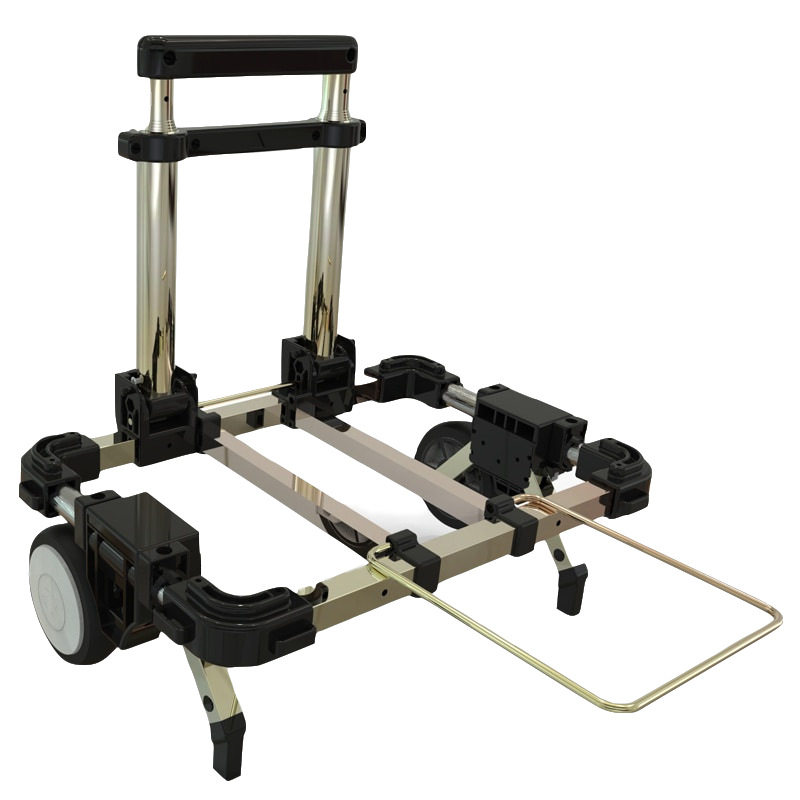 迷你不锈钢折叠便携购物车拉杆车小拉车拖车行李拉W货老年买菜车,淘宝优惠券,粉丝福利购,淘宝优惠卷