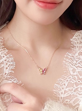 DVNRRs925银LOVE可发光精致项链