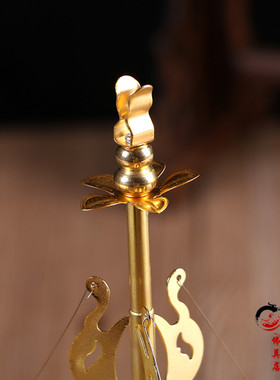 速发真金黄色陶瓷盘香环香小塔香架可伸缩香盘12/24架时盘香炉包