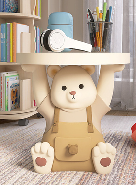 速发熊客厅大型床沙摆件电视柜地发旁装饰品卧室家居落头柜托盘