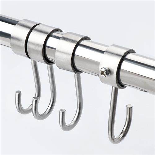 25mm加厚不锈钢开口法兰座衣柜法兰圆管座托架衣通座毛巾座挂衣杆,淘宝优惠券,粉丝福利购,淘宝优惠卷