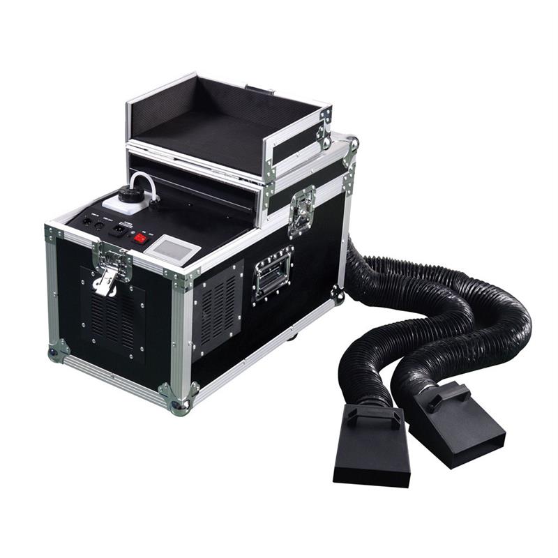 适配3000W舞台婚庆T台地烟机水雾机DMX512/手动/遥控 航空箱带滚 - 图2