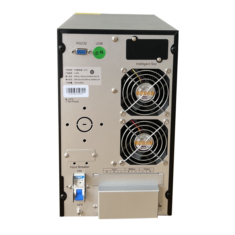 UPS不间断电源在线式3KVA/2400w电脑办公备用稳压停电智能C3K电源 - 图2