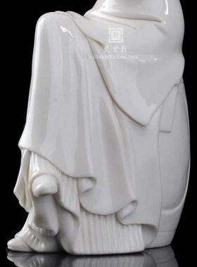 趣 德化白瓷古典仕女美女人物雕塑工艺品客厅家居礼品摆件