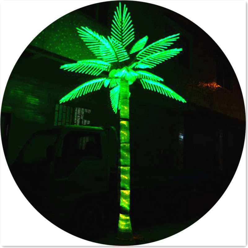 【品质价格双优先】高 6米 5宽3米12片叶8个果 LED景观发光椰子树,淘宝优惠券,粉丝福利购,淘宝优惠卷