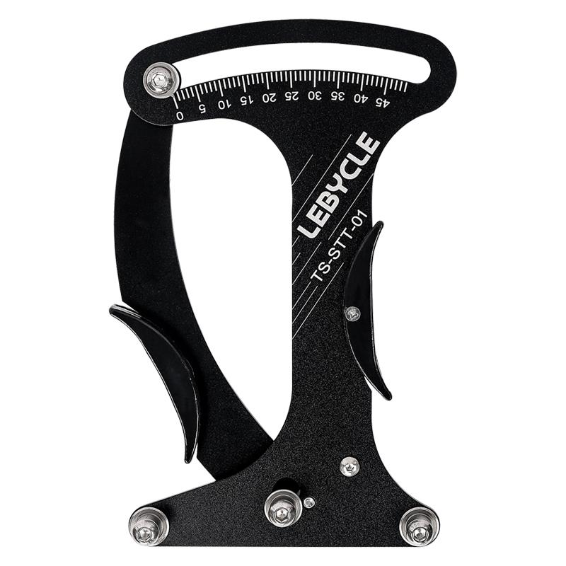 Bicycle rim correction tool, spoke tension meter, wheel wire rim adjustment, rim test and measurement wrench