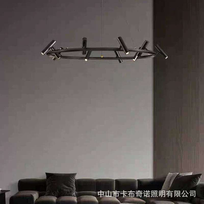 客厅吊灯2024新款轻奢风高级感北欧现代简约设计师家庭大厅餐厅灯,淘宝优惠券,粉丝福利购,淘宝优惠卷