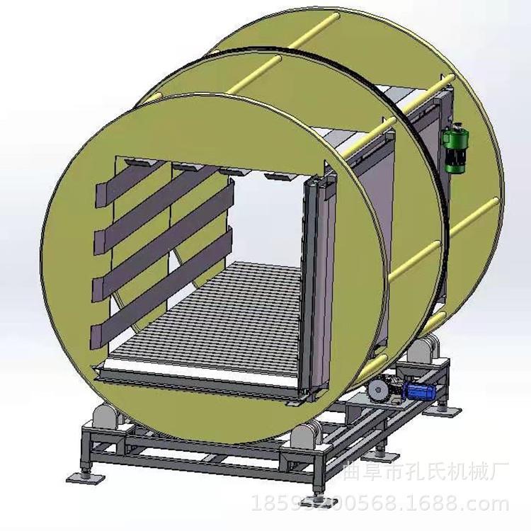链条式工业板翻3吨转料机型板号齐全钢卷铝卷翻转机 180度木垛翻-图3