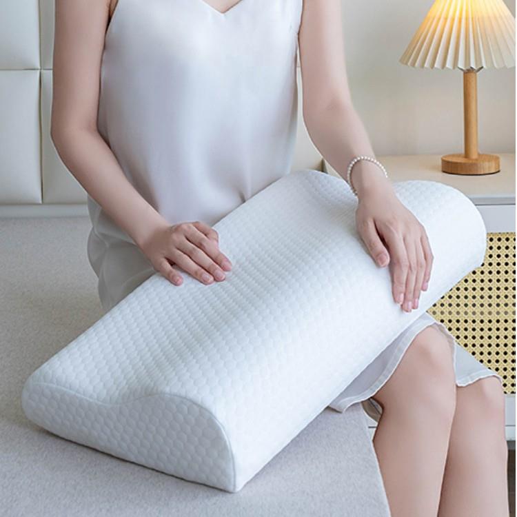 记忆棉枕头家用成MSF2024-人浪单人空学生太宿舍颈枕零压慢回弹海 - 图1