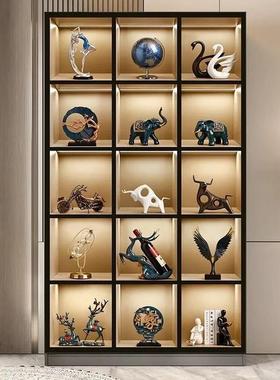 贝汉美新款轻奢高档酒柜装饰品摆件现代客厅办公室书柜办公室套装
