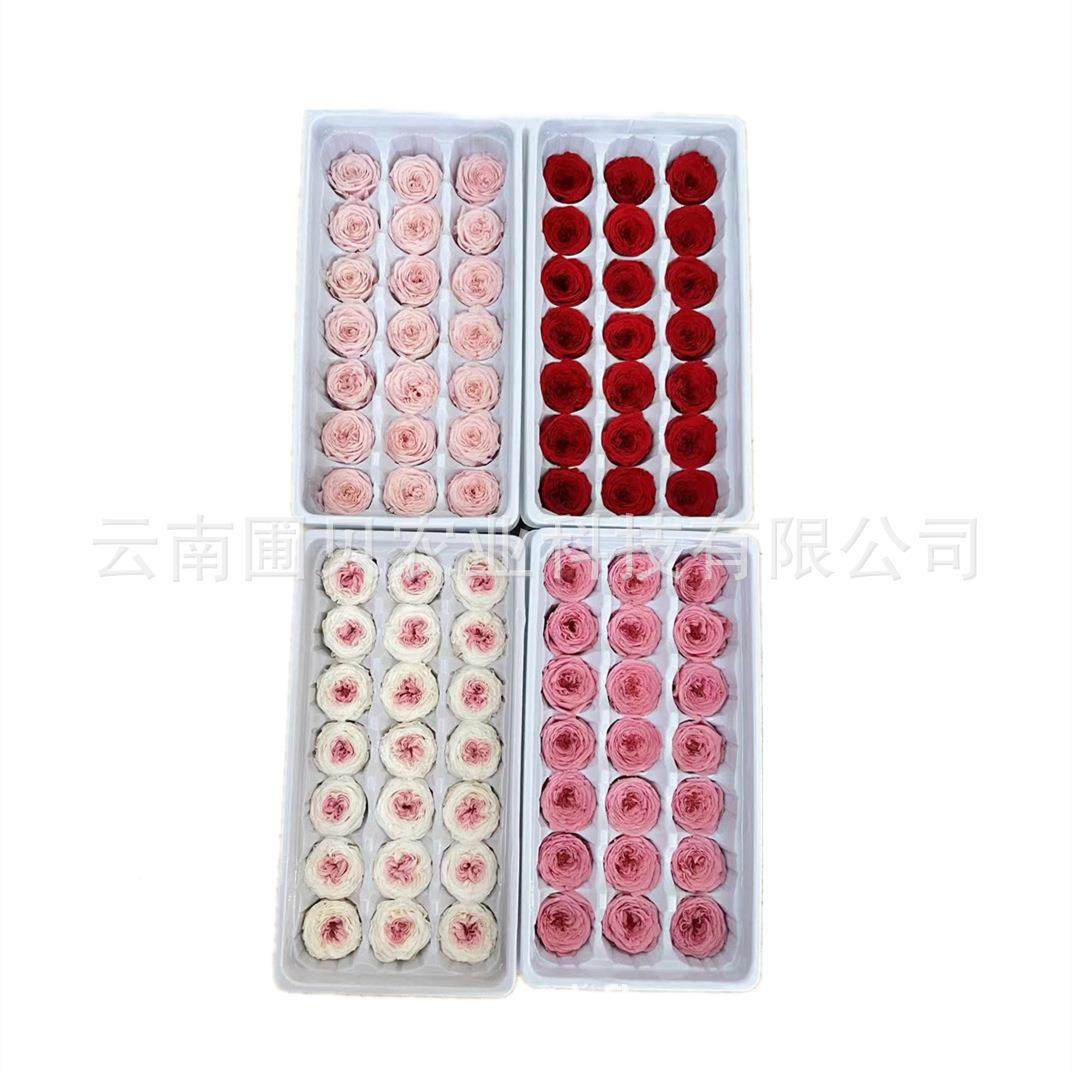 厂家直供永生花奥斯汀花头2-3厘米巧克力心保鲜花DIY花材,淘宝优惠券,粉丝福利购,淘宝优惠卷