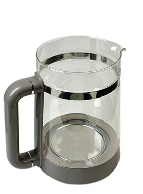 美的1.7升养生壶配件MK-GE1711原装加厚玻璃壶身上盖壶盖电水壶
