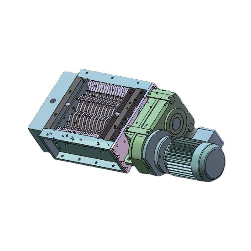 Wood Plastic Laptop Metal Shredder Chassis Waste Electronic Waste Small Dual Shaft Shredder