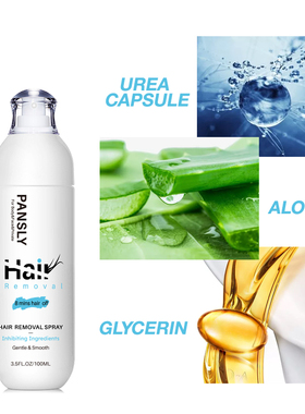 PANSLY 2 in 1 Fast Hair Removal Spray + Hair Removal Inhibit