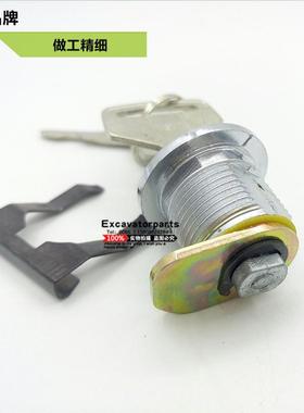 神钢挖掘机SK75/140/200/210/250/260/350-8超8边门锁工具箱锁芯