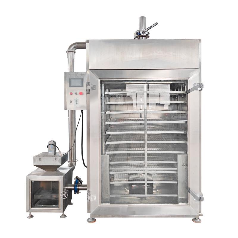 多功能熟食烘烤上色一体炉熏肉烟熏机器腊肉腊肠果木烟熏炉 - 图3