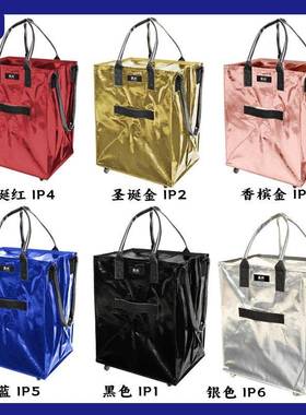 浩肯包加厚购物车买菜车折叠行李袋拉杆车两用大容量收纳袋子