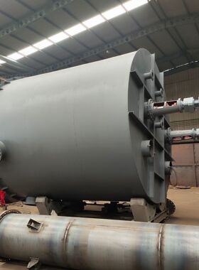 立式锥形底碳钢搅拌罐 立式碳钢污泥搅拌罐 50立方污泥搅拌罐