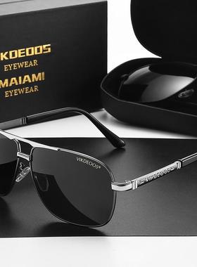 2025新款偏光太阳镜墨镜防紫外线司机日夜两用钓鱼眼镜男开车专用