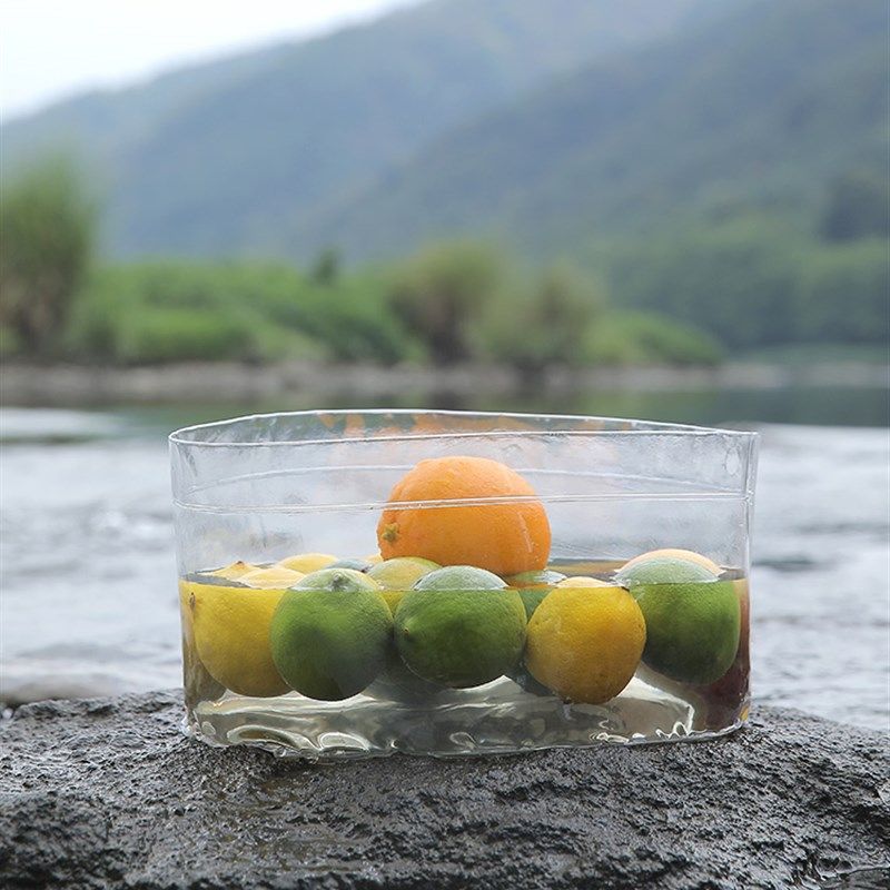 脸盆旅行透明塑料盆户外洗衣盆水盆可折叠车载洗菜盆折叠桶洗脸盆,淘宝优惠券,粉丝福利购,淘宝优惠卷