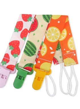 3Pcs/Set Baby Pacifier Clip Pacifier Anti-lost Chain Dummy C