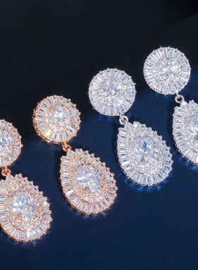 CWWZircons Exclusive Dubai Gold Plate Jewellery Luxury Cubic