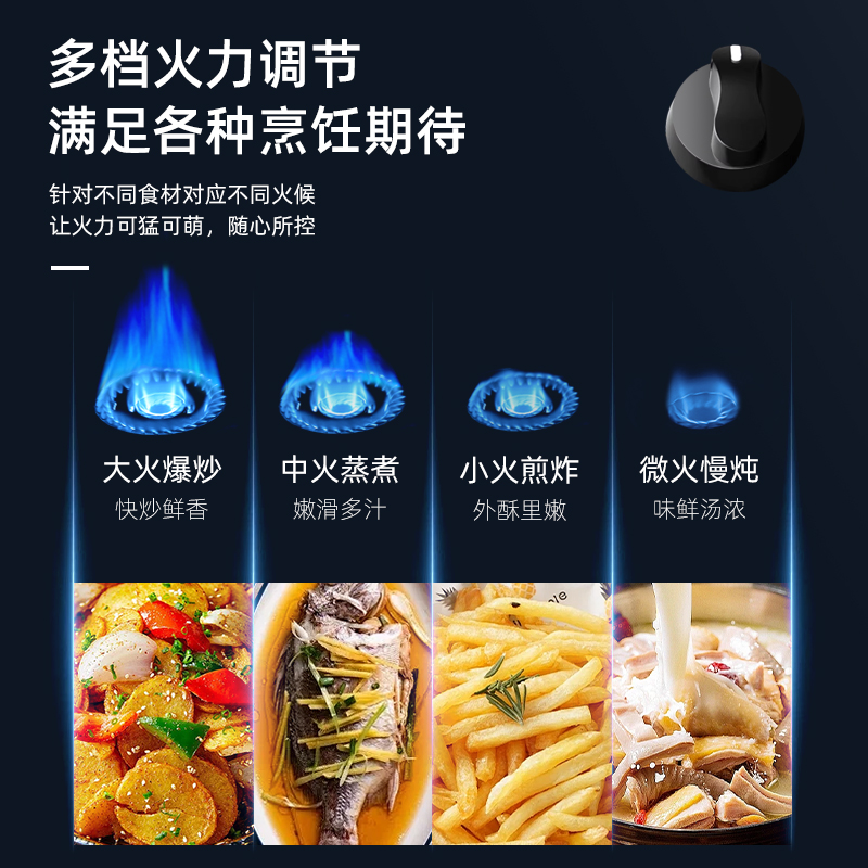 尚意好太太煤气灶台式双灶不锈钢燃气灶天然气灶液化气猛火炉灶具