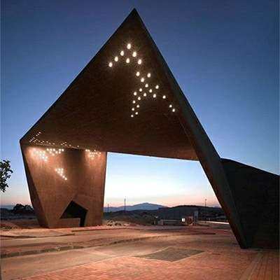 厂家制作耐候钢雕塑钢板景墙耐候钢板镂空景观小品锈板发光雕塑,淘宝优惠券,粉丝福利购,淘宝优惠卷