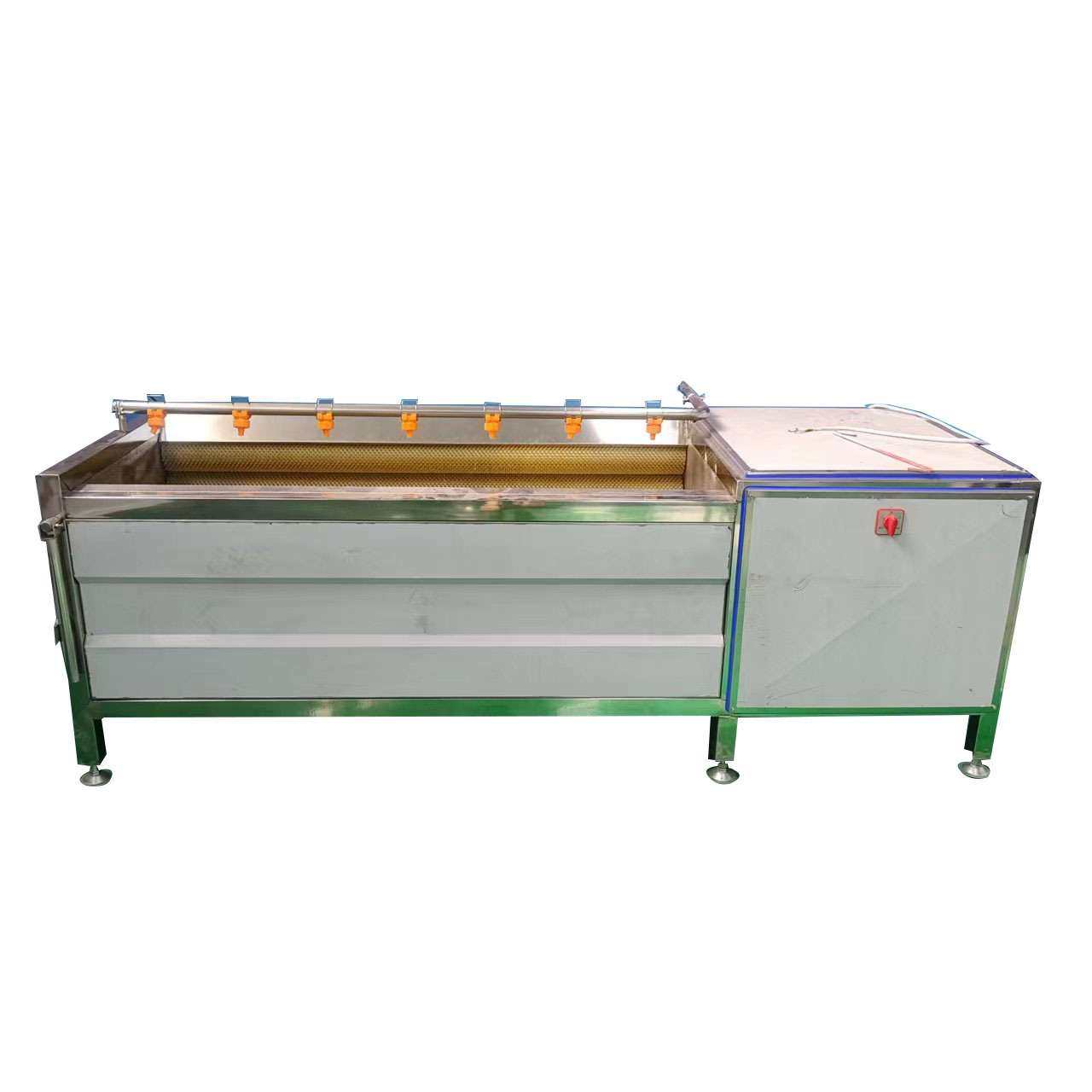 人参毛辊清洗机菠萝去皮机贝壳牡蛎海鲜清洗设备荸荠毛刷清洗机,淘宝优惠券,粉丝福利购,淘宝优惠卷