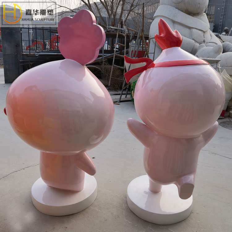 卡通玻璃钢雕塑大型IP形象商场美陈门口迎宾人物户外景观摆件制作,淘宝优惠券,粉丝福利购,淘宝优惠卷