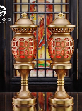 速发佛前佛具用品大全套装盘供家用佛前奉具水杯花瓶供供香炉摆件