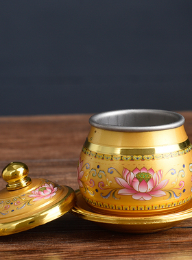 速发佛前供水杯佛台供杯观音圣水杯小号家用神台供奉财神贡家敬神