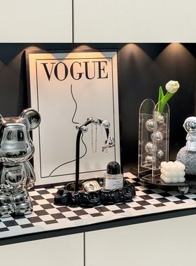 速发陶瓷放收纳玄鞋摆件轻奢高物入户进门口关柜置档架家居装饰品