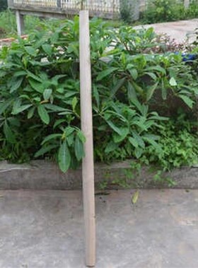 极速木匠纯手工实木扁担旦工地挑子挑水专用钩担铁挂钩婚庆道具装