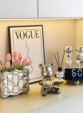 轻奢风进门口玄关摆件入户客厅餐边柜鞋柜家居装饰品乔迁新居礼物