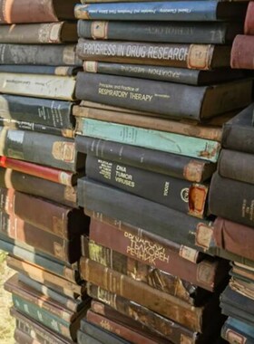 复古老书外文老旧书咖吧酒吧陈A列古董书装饰书泛黄摄影道具书古