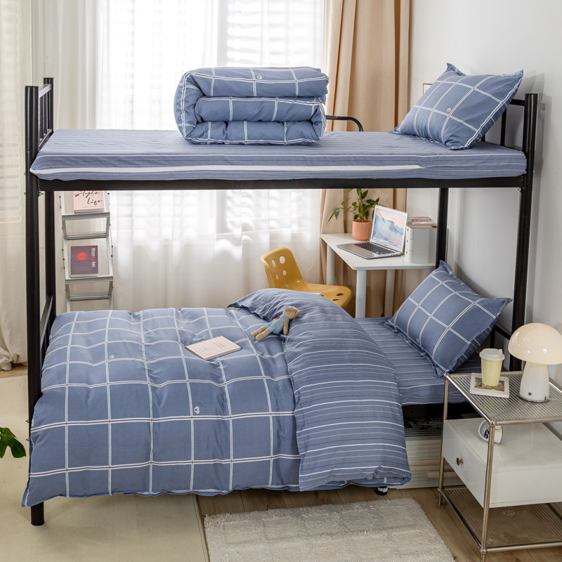 现货褥子套床垫被套100%棉学生宿舍床上三件套单人床褥套六件套,淘宝优惠券,粉丝福利购,淘宝优惠卷