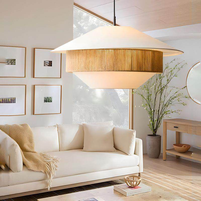 寂日式侘灯风吊灯复古餐厅茶酒楼餐桌简约创意民宿客厅室麻绳灯具,淘宝优惠券,粉丝福利购,淘宝优惠卷