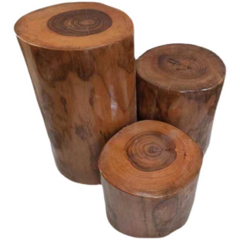 厂家直销支批发原木，香樟木墩子茶几底座桌圆实木头根雕木桩凳子,淘宝优惠券,粉丝福利购,淘宝优惠卷