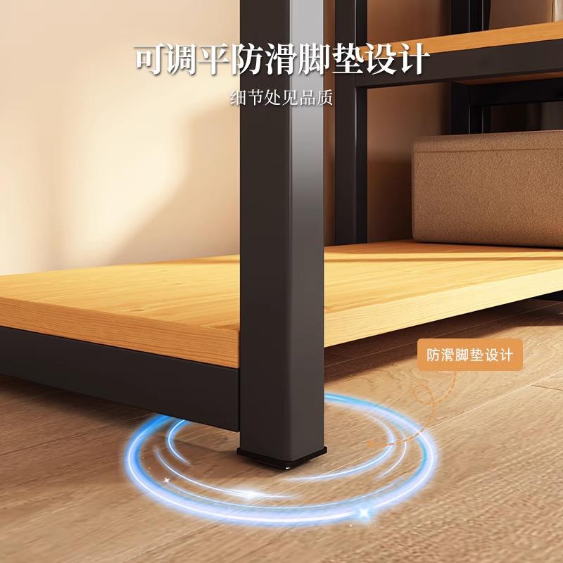 开放式金属衣柜卧室落地家用组合挂衣架步入式简易组装衣帽间架子 - 图3