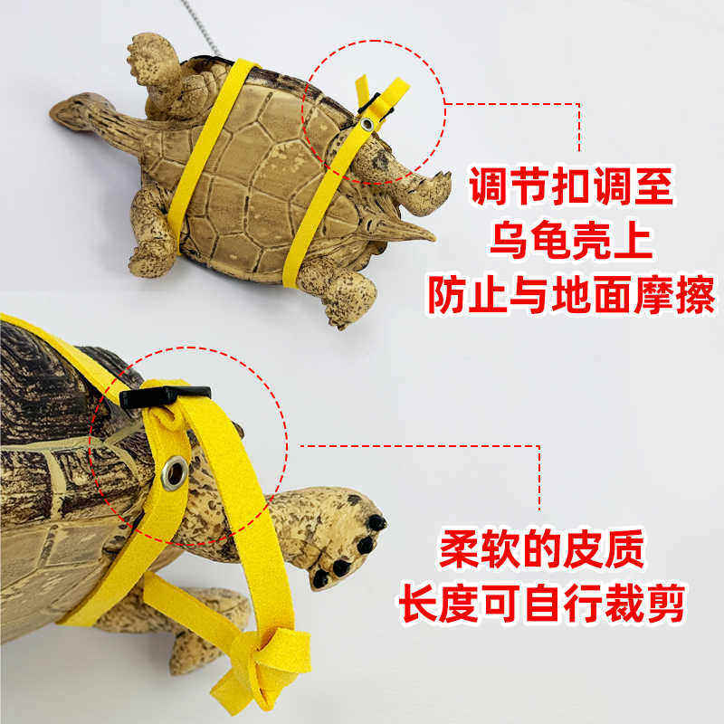 乌龟牵引绳溜龟绳陆龟宠物牵引背带可调节背心外出系套绑训练绳,淘宝优惠券,粉丝福利购,淘宝优惠卷