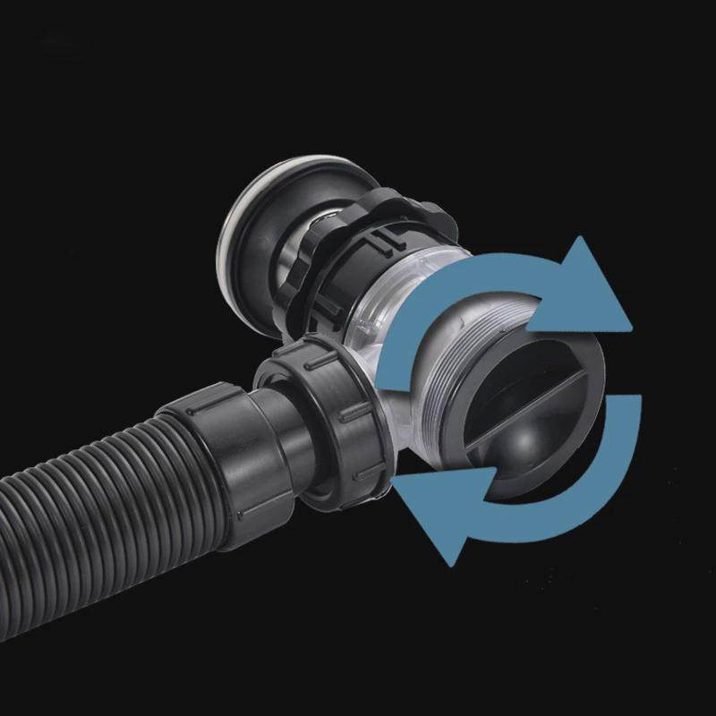 洗脸盆一体式不锈钢下水器面盆洗手台盆翻板七字下水管排水配件,淘宝优惠券,粉丝福利购,淘宝优惠卷