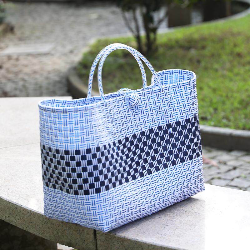 越南进口大号买菜摘菜篮子车载购物篮塑编野餐洗澡宠物篮礼品袋,淘宝优惠券,粉丝福利购,淘宝优惠卷