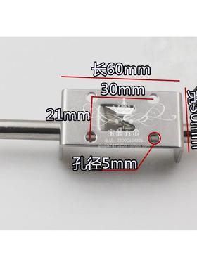 加厚304不锈钢弹簧插销 货车气车厢门插销 铁镀锌插销 工业插销