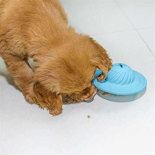 推荐Rubber Dog Ball Chew Dispenser Leakage Food Play Soft Mi-图1
