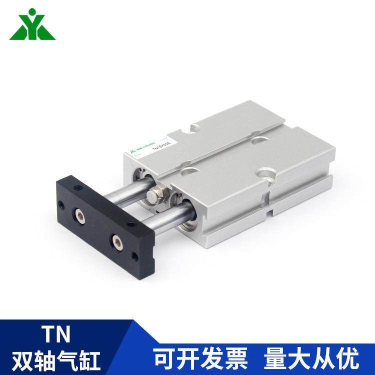 牌型TN32x10x15x20x30x40x50x60x70x75x100-S双轴气缸 - 图2
