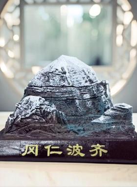冈仁波齐模型布达拉宫摆件旅游纪念工艺品西藏文创装饰办公室客厅
