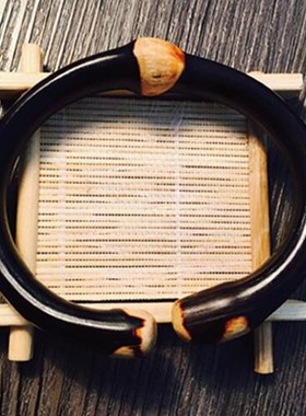 西藏山南云南精品鸡血藤金刚藤粗黑藤藤镯男女情侣饰品手镯礼物