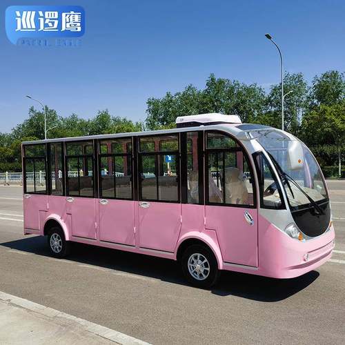 电动四轮景区旅游观光车14座楼盘看房车8座11座电动观光车 - 图0